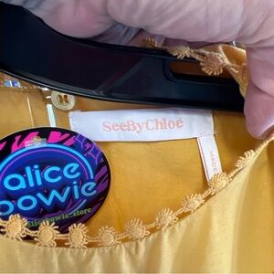 See By Chloe Yellow Dress